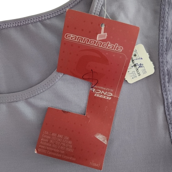 CANNONDALE Women's Cycling Jersey lilac large new - Picture 7 of 10